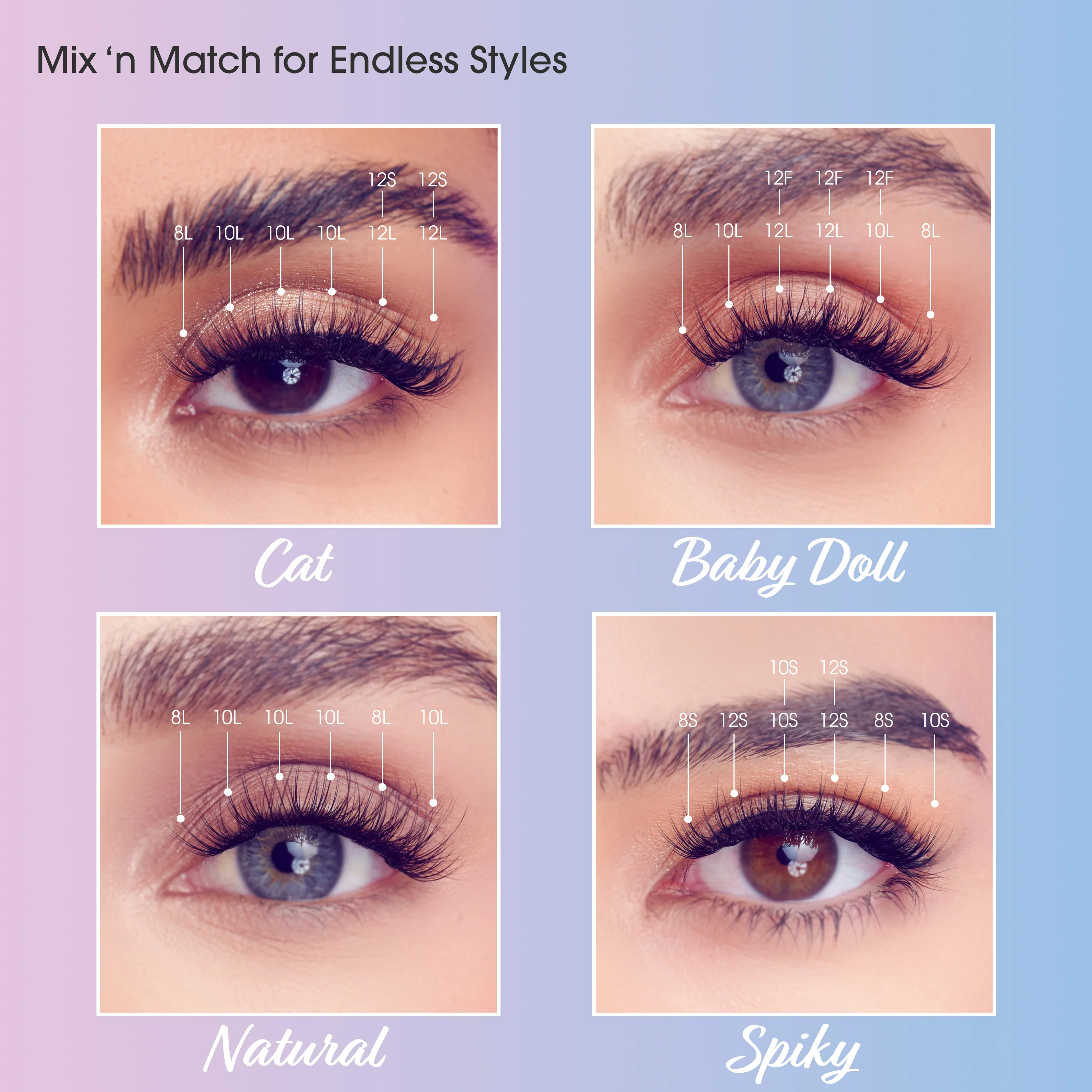 FALSCARA Studio Lash Extension Kit - Xtra - 54 Wisps - Image 11