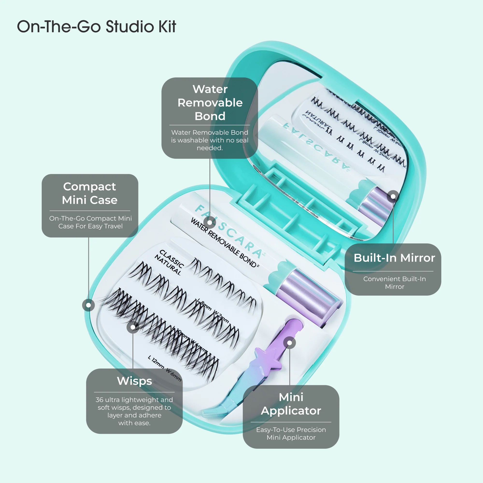 FALSCARA Studio Mini On-The-Go Kit – Soft Volume - 36 Wisps - Image 10
