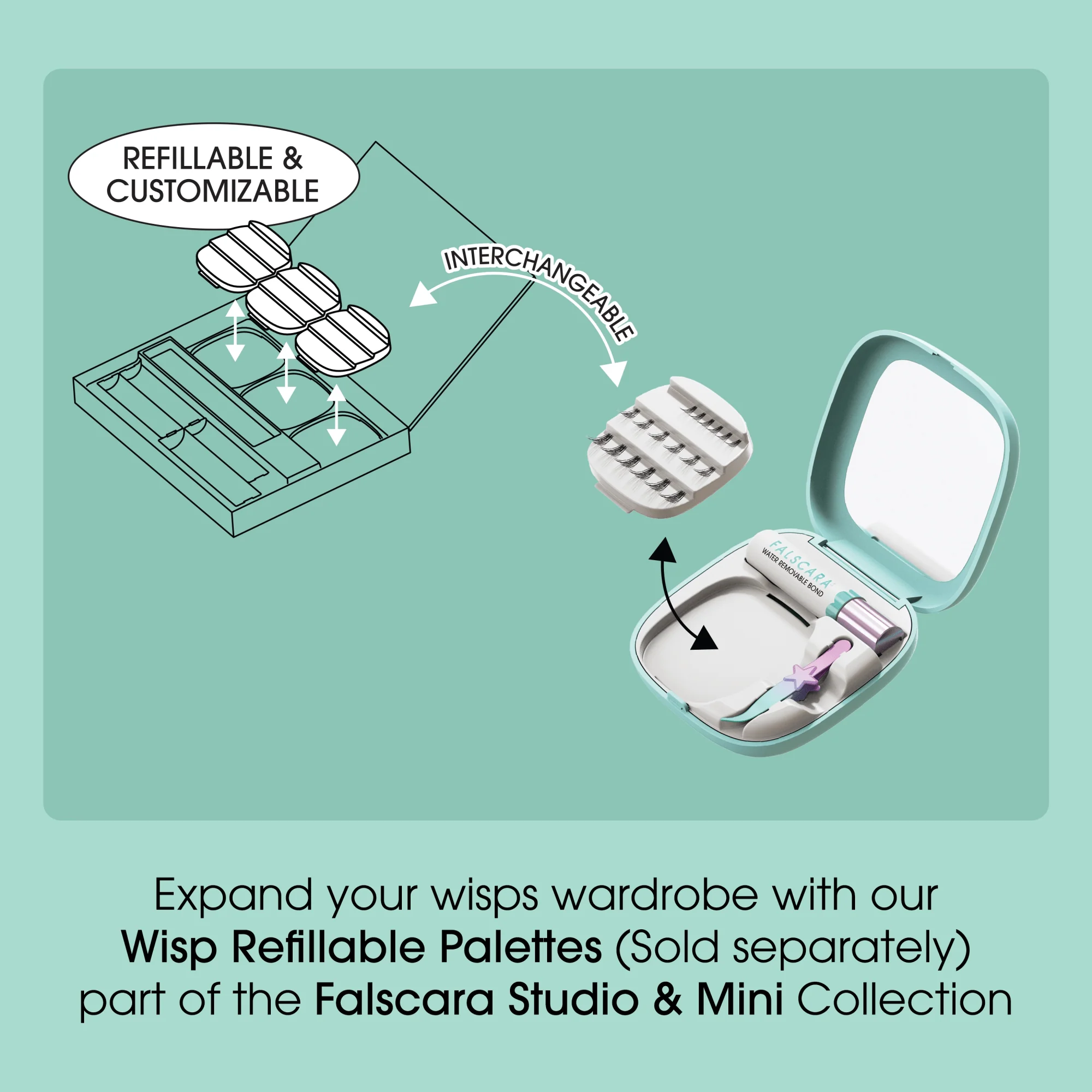 FALSCARA Studio Mini On-The-Go Kit – Soft Volume - 36 Wisps - Image 11