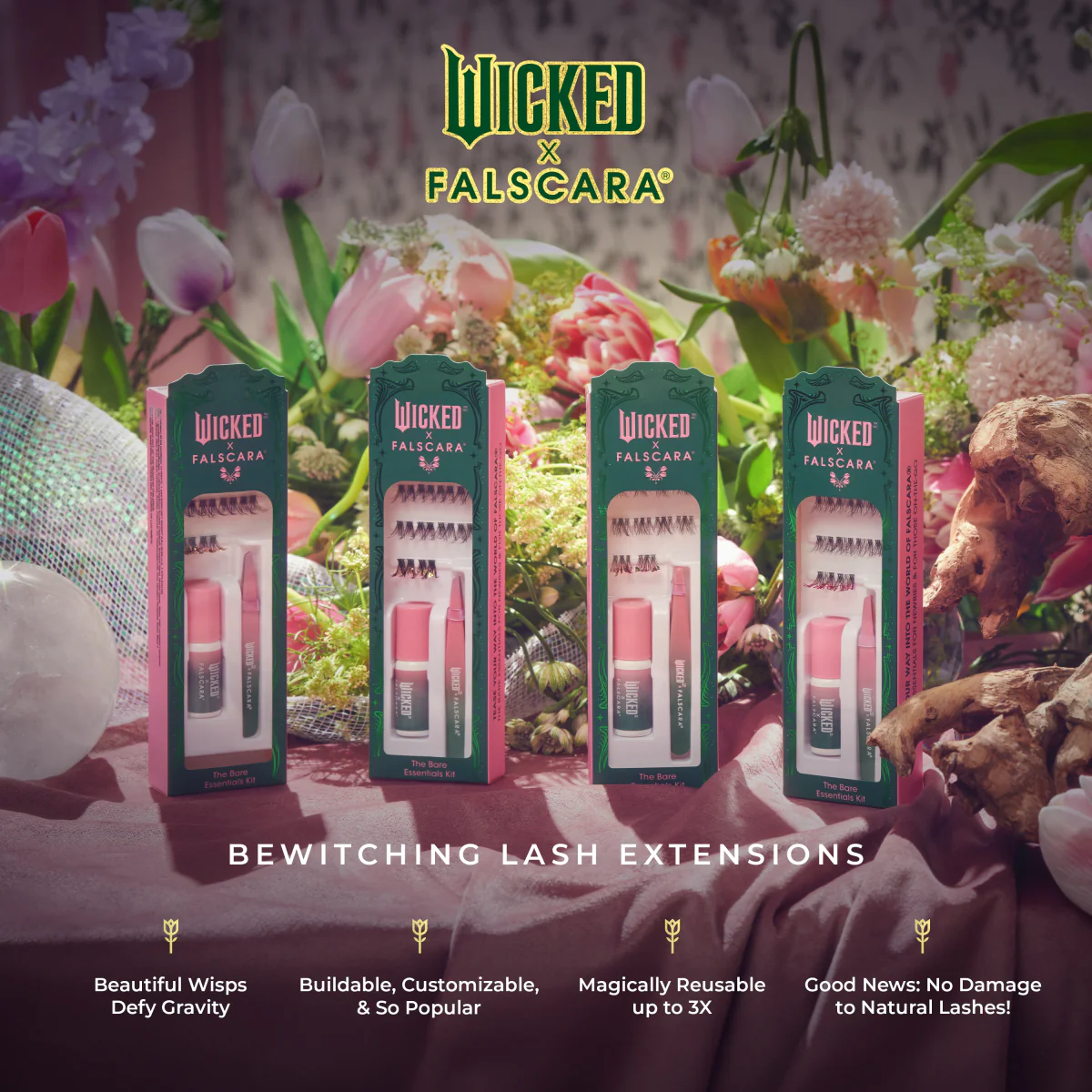 WICKED X FALSCARA False Eyelashes - Rejoicify - Image 9